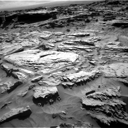 Nasa's Mars rover Curiosity acquired this image using its Right Navigation Camera on Sol 1284, at drive 1960, site number 53