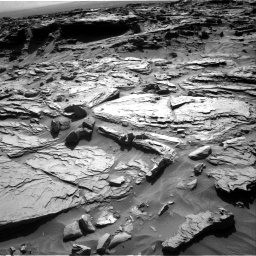 Nasa's Mars rover Curiosity acquired this image using its Right Navigation Camera on Sol 1284, at drive 1972, site number 53