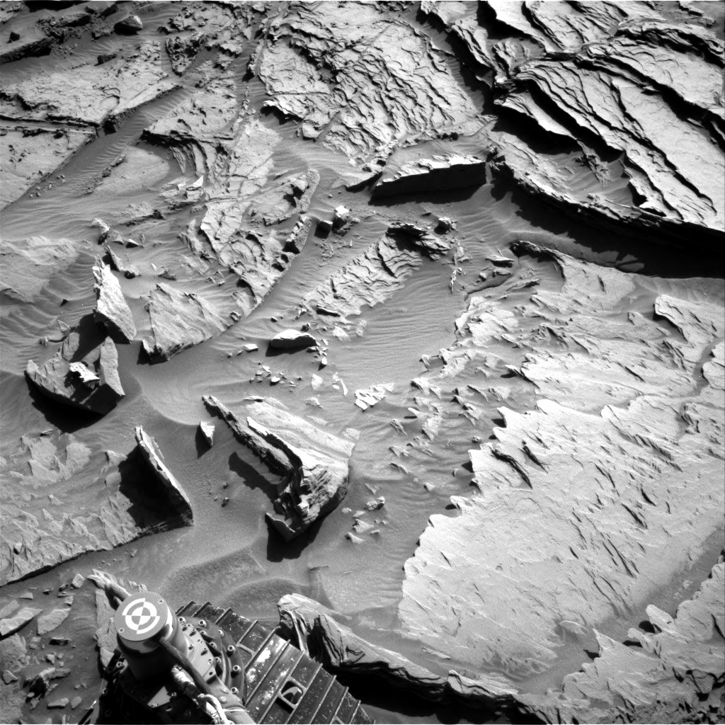 Nasa's Mars rover Curiosity acquired this image using its Right Navigation Camera on Sol 1284, at drive 1990, site number 53