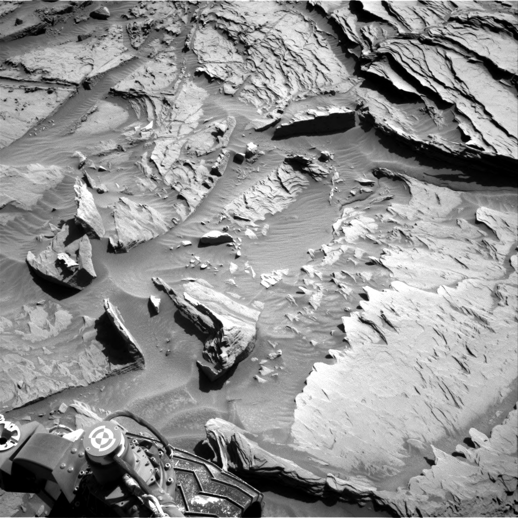 Nasa's Mars rover Curiosity acquired this image using its Right Navigation Camera on Sol 1285, at drive 1994, site number 53