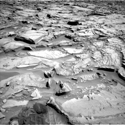 Nasa's Mars rover Curiosity acquired this image using its Left Navigation Camera on Sol 1289, at drive 2036, site number 53