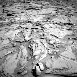 Nasa's Mars rover Curiosity acquired this image using its Left Navigation Camera on Sol 1289, at drive 2060, site number 53