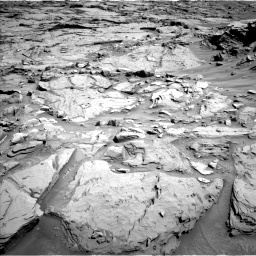 Nasa's Mars rover Curiosity acquired this image using its Left Navigation Camera on Sol 1289, at drive 2072, site number 53