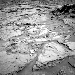 Nasa's Mars rover Curiosity acquired this image using its Left Navigation Camera on Sol 1289, at drive 2078, site number 53