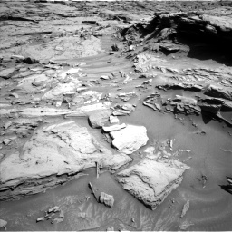 Nasa's Mars rover Curiosity acquired this image using its Left Navigation Camera on Sol 1289, at drive 2084, site number 53