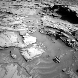 Nasa's Mars rover Curiosity acquired this image using its Left Navigation Camera on Sol 1289, at drive 2102, site number 53