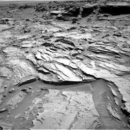 Nasa's Mars rover Curiosity acquired this image using its Right Navigation Camera on Sol 1289, at drive 2006, site number 53