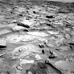 Nasa's Mars rover Curiosity acquired this image using its Right Navigation Camera on Sol 1289, at drive 2030, site number 53