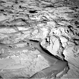 Nasa's Mars rover Curiosity acquired this image using its Right Navigation Camera on Sol 1289, at drive 2042, site number 53