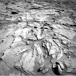 Nasa's Mars rover Curiosity acquired this image using its Right Navigation Camera on Sol 1289, at drive 2054, site number 53