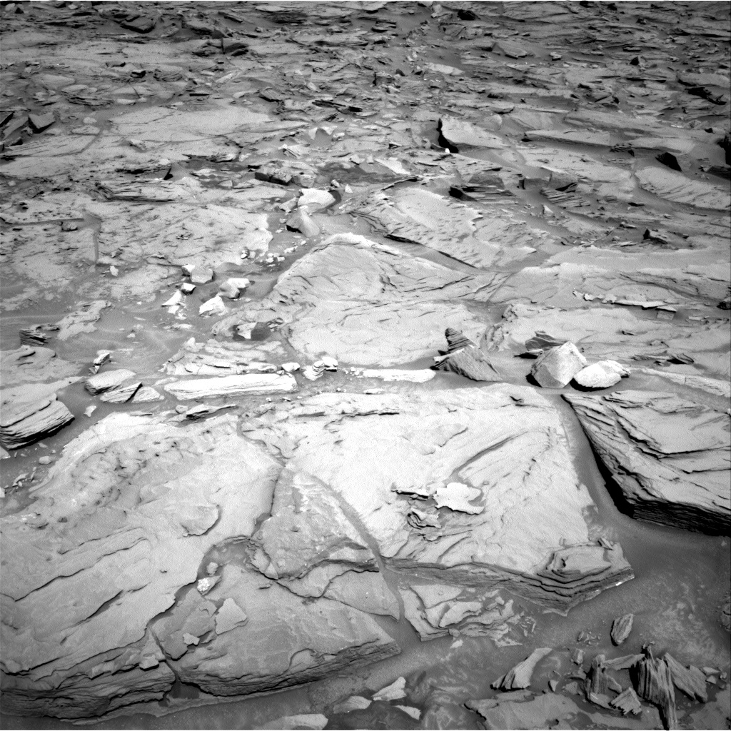 Nasa's Mars rover Curiosity acquired this image using its Right Navigation Camera on Sol 1289, at drive 2078, site number 53