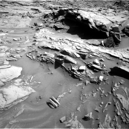 Nasa's Mars rover Curiosity acquired this image using its Right Navigation Camera on Sol 1289, at drive 2096, site number 53