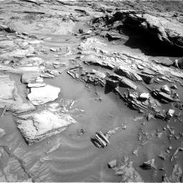 Nasa's Mars rover Curiosity acquired this image using its Right Navigation Camera on Sol 1289, at drive 2102, site number 53