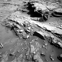 Nasa's Mars rover Curiosity acquired this image using its Right Navigation Camera on Sol 1289, at drive 2114, site number 53