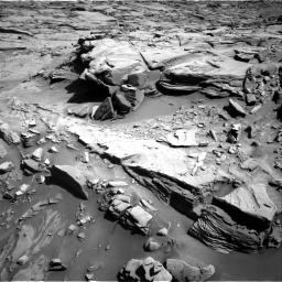 Nasa's Mars rover Curiosity acquired this image using its Right Navigation Camera on Sol 1289, at drive 2126, site number 53