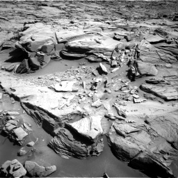 Nasa's Mars rover Curiosity acquired this image using its Right Navigation Camera on Sol 1289, at drive 2132, site number 53