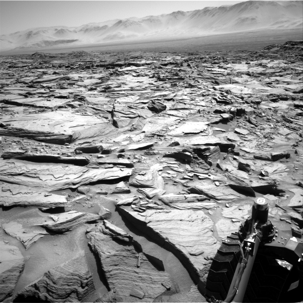 Nasa's Mars rover Curiosity acquired this image using its Right Navigation Camera on Sol 1289, at drive 2138, site number 53