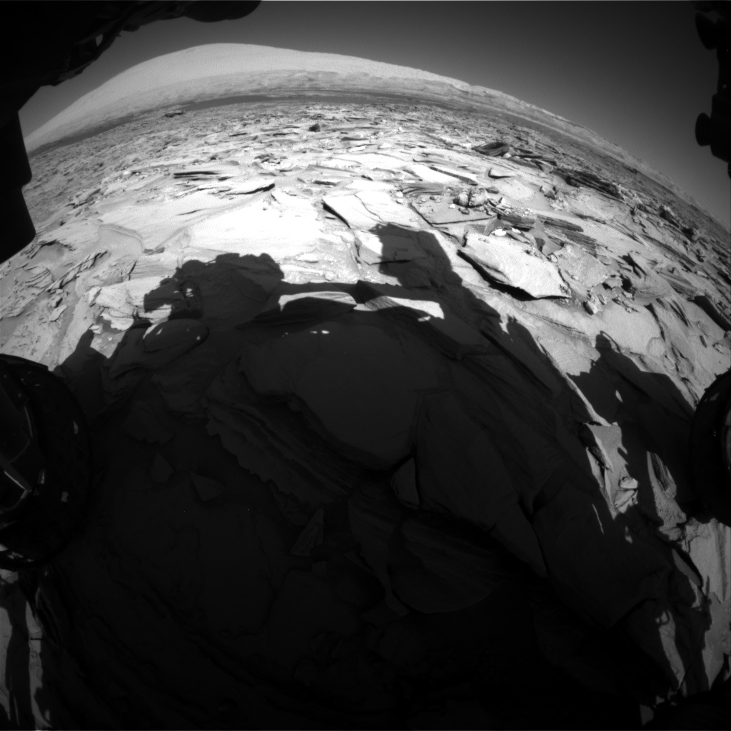 Nasa's Mars rover Curiosity acquired this image using its Front Hazard Avoidance Camera (Front Hazcam) on Sol 1290, at drive 2298, site number 53