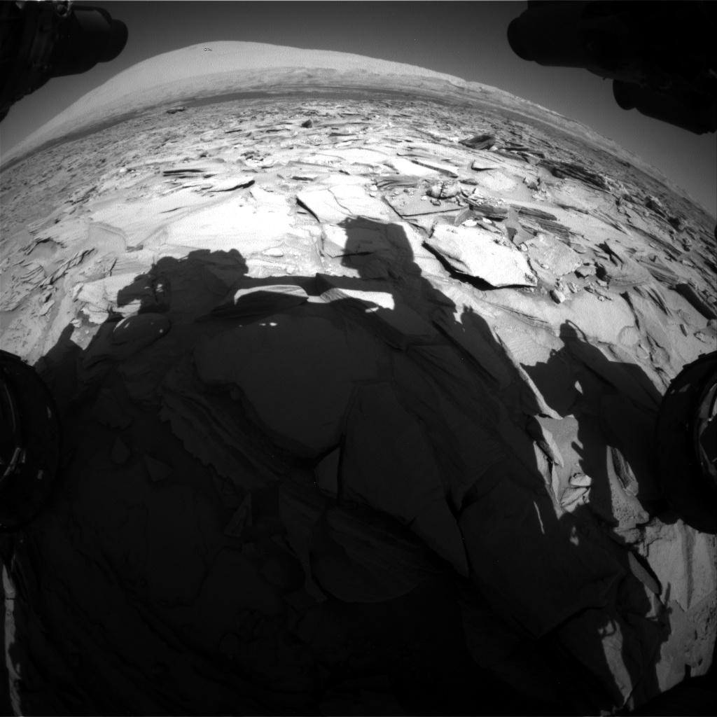 Nasa's Mars rover Curiosity acquired this image using its Front Hazard Avoidance Camera (Front Hazcam) on Sol 1290, at drive 2298, site number 53