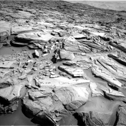Nasa's Mars rover Curiosity acquired this image using its Left Navigation Camera on Sol 1290, at drive 2144, site number 53