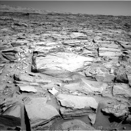 Nasa's Mars rover Curiosity acquired this image using its Left Navigation Camera on Sol 1290, at drive 2186, site number 53