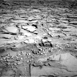 Nasa's Mars rover Curiosity acquired this image using its Left Navigation Camera on Sol 1290, at drive 2222, site number 53