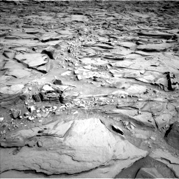 Nasa's Mars rover Curiosity acquired this image using its Left Navigation Camera on Sol 1290, at drive 2228, site number 53