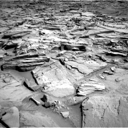 Nasa's Mars rover Curiosity acquired this image using its Left Navigation Camera on Sol 1290, at drive 2276, site number 53