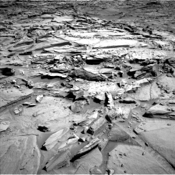 Nasa's Mars rover Curiosity acquired this image using its Left Navigation Camera on Sol 1290, at drive 2288, site number 53