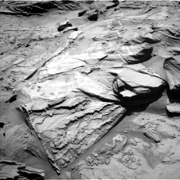 Nasa's Mars rover Curiosity acquired this image using its Left Navigation Camera on Sol 1292, at drive 2382, site number 53