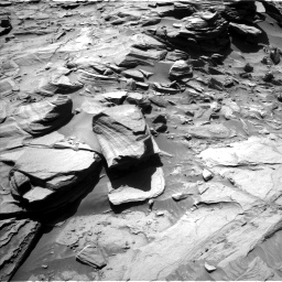 Nasa's Mars rover Curiosity acquired this image using its Left Navigation Camera on Sol 1292, at drive 2394, site number 53