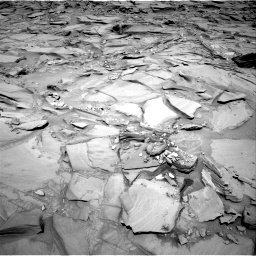 Nasa's Mars rover Curiosity acquired this image using its Right Navigation Camera on Sol 1292, at drive 2304, site number 53