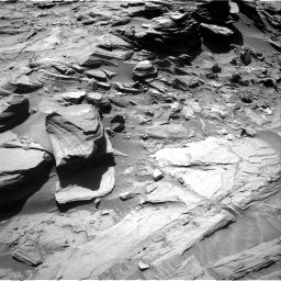 Nasa's Mars rover Curiosity acquired this image using its Right Navigation Camera on Sol 1292, at drive 2394, site number 53