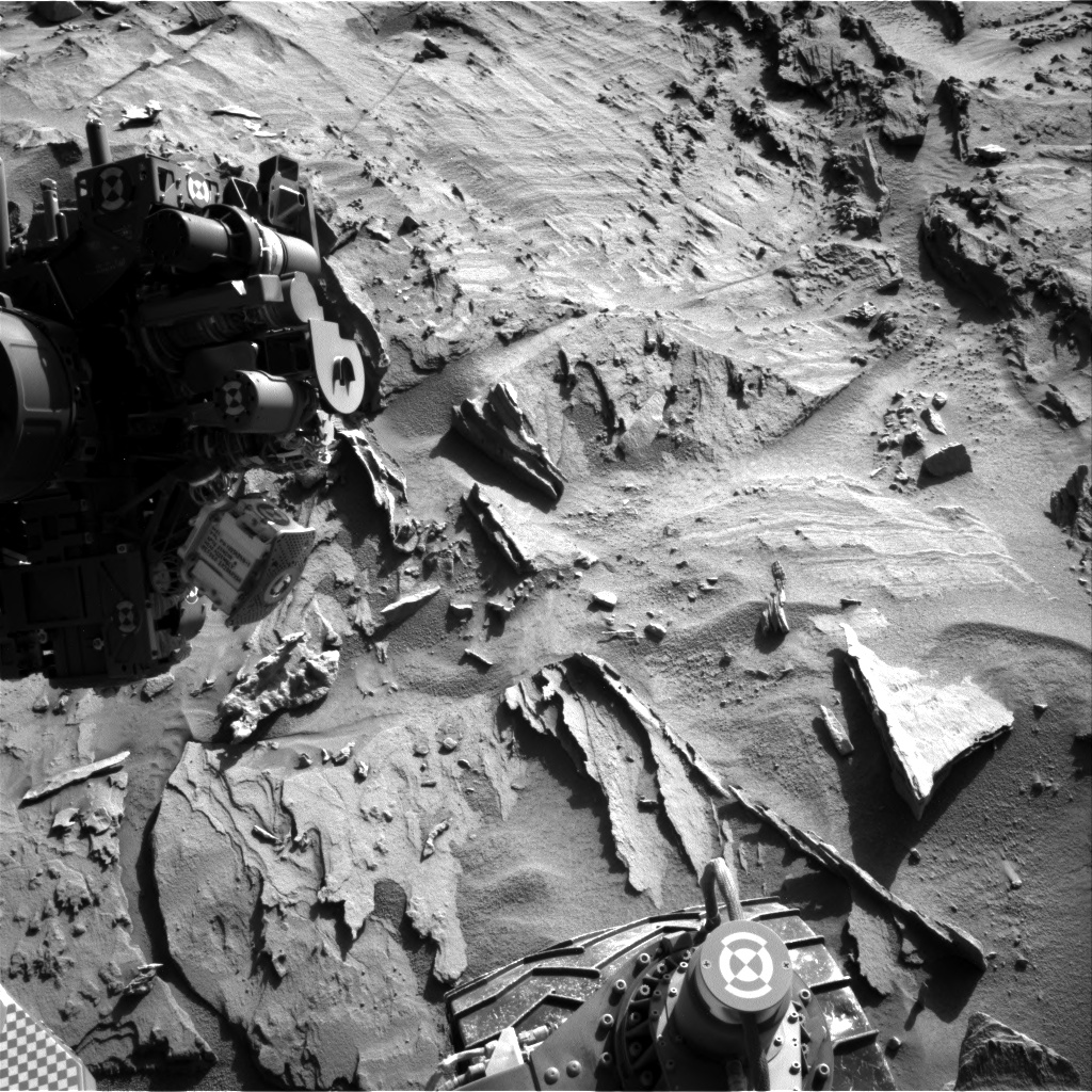 Nasa's Mars rover Curiosity acquired this image using its Right Navigation Camera on Sol 1293, at drive 2406, site number 53