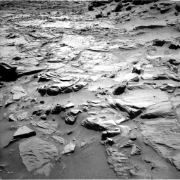 Nasa's Mars rover Curiosity acquired this image using its Left Navigation Camera on Sol 1294, at drive 2454, site number 53
