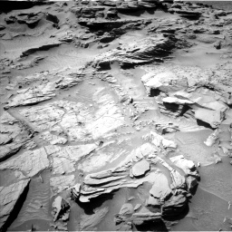 Nasa's Mars rover Curiosity acquired this image using its Left Navigation Camera on Sol 1294, at drive 2508, site number 53