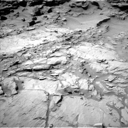 Nasa's Mars rover Curiosity acquired this image using its Left Navigation Camera on Sol 1294, at drive 2538, site number 53