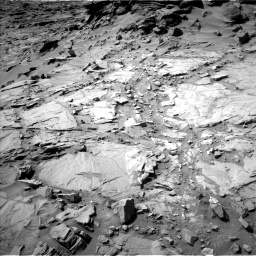 Nasa's Mars rover Curiosity acquired this image using its Left Navigation Camera on Sol 1294, at drive 2562, site number 53