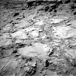 Nasa's Mars rover Curiosity acquired this image using its Left Navigation Camera on Sol 1294, at drive 2568, site number 53