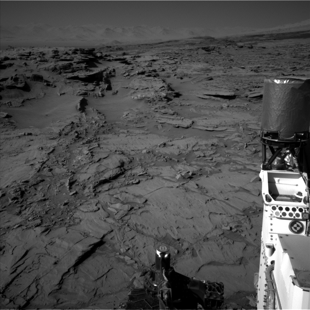 Nasa's Mars rover Curiosity acquired this image using its Left Navigation Camera on Sol 1294, at drive 2578, site number 53