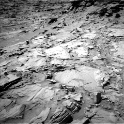 Nasa's Mars rover Curiosity acquired this image using its Left Navigation Camera on Sol 1296, at drive 2584, site number 53