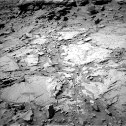 Nasa's Mars rover Curiosity acquired this image using its Left Navigation Camera on Sol 1296, at drive 2590, site number 53