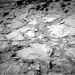 Nasa's Mars rover Curiosity acquired this image using its Left Navigation Camera on Sol 1296, at drive 2596, site number 53