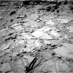 Nasa's Mars rover Curiosity acquired this image using its Left Navigation Camera on Sol 1296, at drive 2614, site number 53