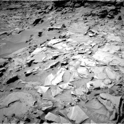 Nasa's Mars rover Curiosity acquired this image using its Left Navigation Camera on Sol 1296, at drive 2626, site number 53