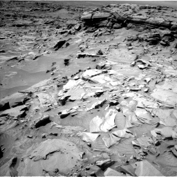 Nasa's Mars rover Curiosity acquired this image using its Left Navigation Camera on Sol 1296, at drive 2632, site number 53