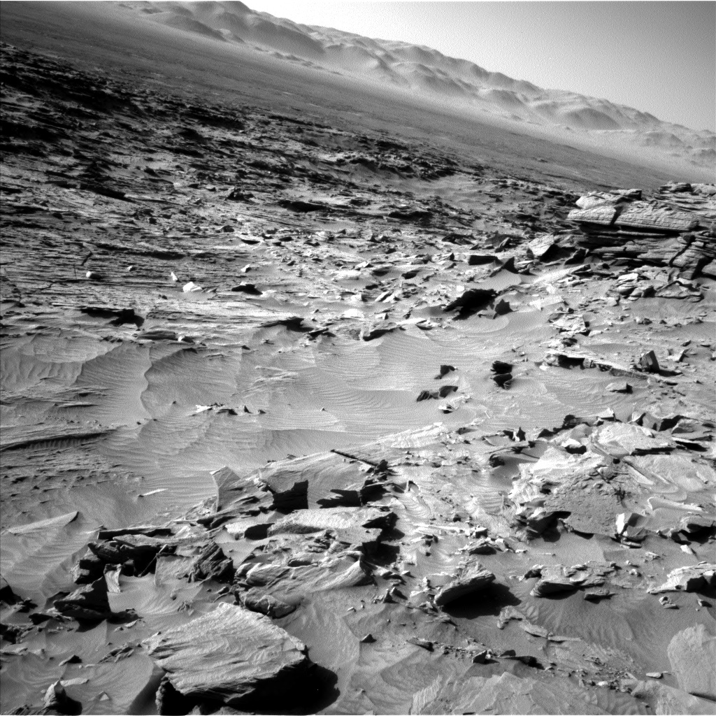 Nasa's Mars rover Curiosity acquired this image using its Left Navigation Camera on Sol 1296, at drive 2644, site number 53
