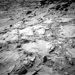 Nasa's Mars rover Curiosity acquired this image using its Right Navigation Camera on Sol 1296, at drive 2584, site number 53