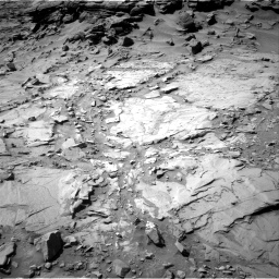 Nasa's Mars rover Curiosity acquired this image using its Right Navigation Camera on Sol 1296, at drive 2590, site number 53