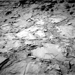 Nasa's Mars rover Curiosity acquired this image using its Right Navigation Camera on Sol 1296, at drive 2608, site number 53